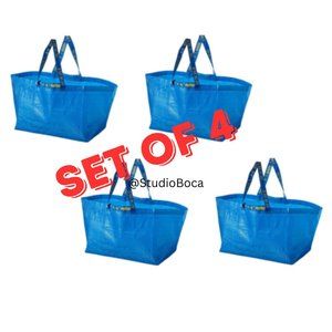 IKEA Set of 4 Tote Bags FRAKTA large bags Shipping Shopping Moving